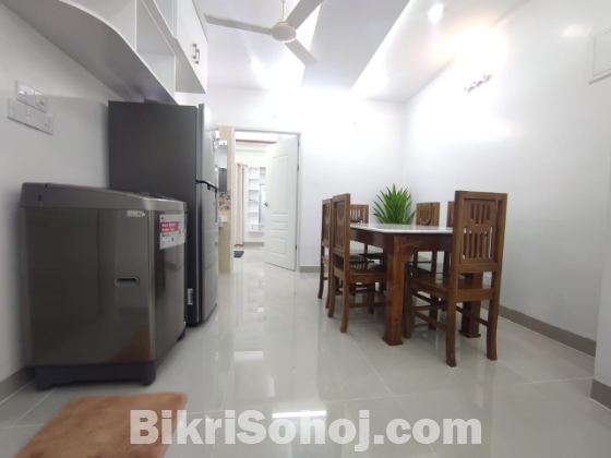 Fully Furnished 2BHK Apartment in Bashundhara